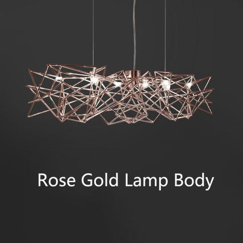 rose gold lamp