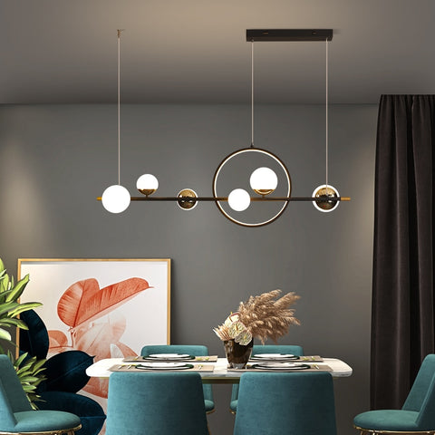 Modern LED Pendant Light Nordic Black Chandelier for Living Bedroom Kitchen Hanging Lamp Dining Room Light Fixture.Certification UL,Free Delivery to Canada in  60 days
