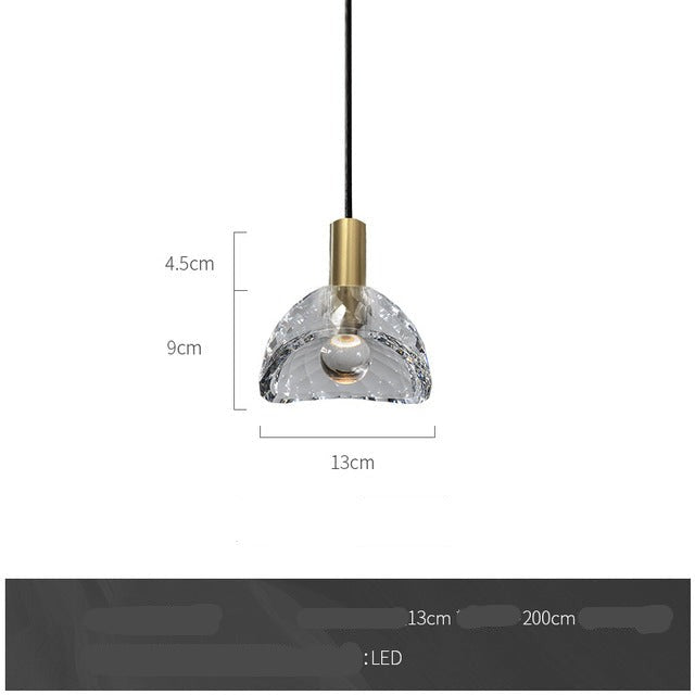 Postmodern copper glass hanging lights for living/dining room decoration, modern lighting accessories for bedroom, night table and cafeteria.Certification UL,, Free shipping to Canada