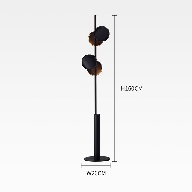 Nórdico moderno lámpara/Negro/sofá de la sala de lámpara de decoración de dormitorio de estudio lámpara led de pie iluminación