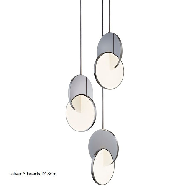 STRAK Ring Led Pendant Lighting Modern Geometric Circle Gold Iron Decorative Indoor Small Hanging Lamp Dining Room Bedroom
