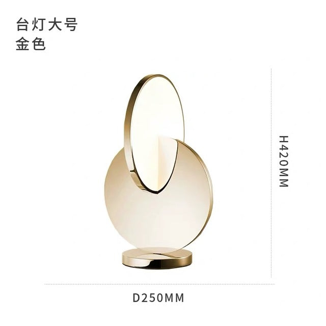 Ring Led Pendant Lighting Modern Geometric Circle Gold Iron Decorative Indoor Small Hanging Lamp Dining Room Bedroom