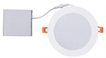 STRAK 6-Inch Round Led Slim Panel, Warm White 3000k, Dimmable (10 Pack)