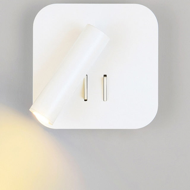 Round Wall Lighting Backlit Led Square Wall Lamps, with Double Control Switch, Surface Mounted, for Indoor Stair Floor Driver  Tuv / Ul / Saa