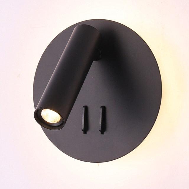 Round Wall Lighting Backlit Led Square Wall Lamps, with Double Control Switch, Surface Mounted, for Indoor Stair Floor Driver  Tuv / Ul / Saa