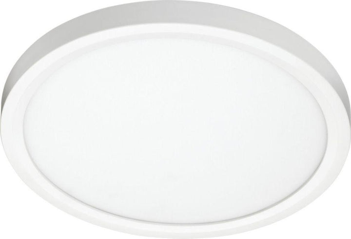 Slim Ceiling Mount Fixture White 7 inch, 15Watt,Dimmable, 6000K Cool White, 900 Lumens-ENERGY STAR®