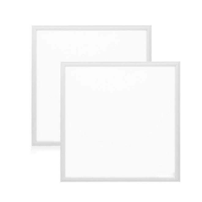 STRAK 2x2 LED Flat Panel Light, 3-Way CCT 3500K-4000K-5000K Adjustable Back-Lit LED Panel, Pre-Select Wattage 25W-30W-40W, Dimming 0-10V, 5000LM Ceiling Light, 120-347V, cUL DLC Certified - (2 Pack)