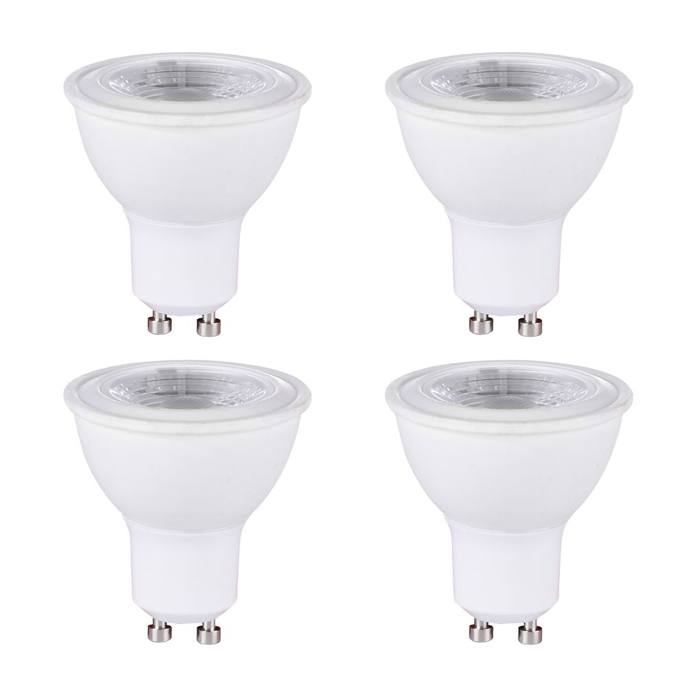 STRAK Gu10 Led Lamp 50w Equivalent, 3000k Warm White, Cri80, Dimmable, Led Light Bulb, Cetl (4-Pack)