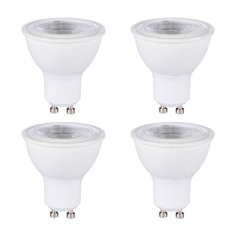 STRAK Gu10 Led Lamp 50w Equivalent, 3000k Warm White, Cri80, Dimmable, Led Light Bulb, Cetl (4-Pack)