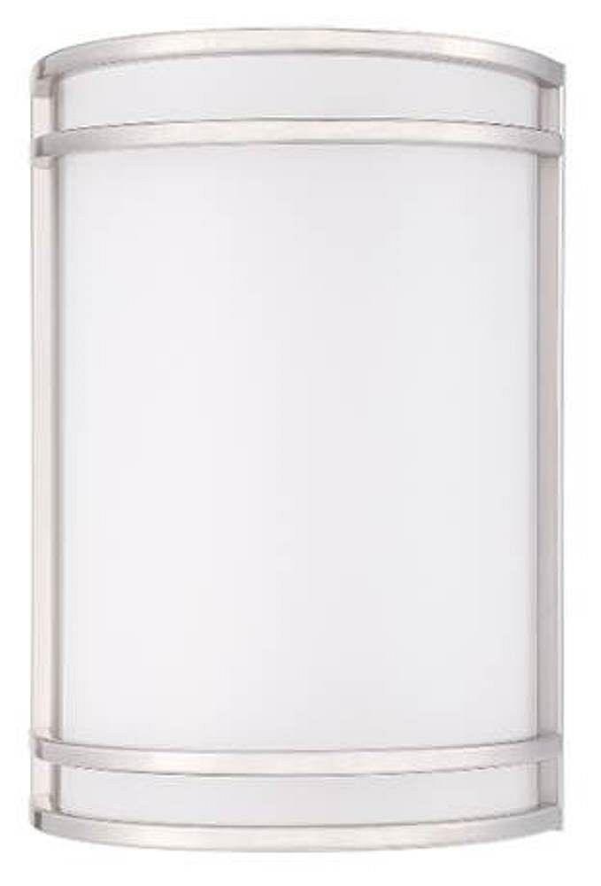 Strak LED LED Wall Sconce Brush Nickel 15W = 100W 3000K Dimmable  CETL Dimmable