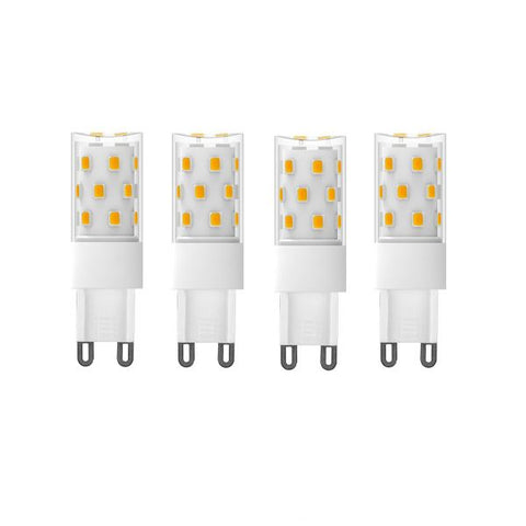 STRAK G9 LED Light Bulb, 7Watt, 70W Equivalent 700 lumens,Bi pin  (4000K) Natural White, CRI80, Dimmable,Flicker free, CETL/ETL (4-Pack)Ideal for chandeliers,wall sconces,vanities etc