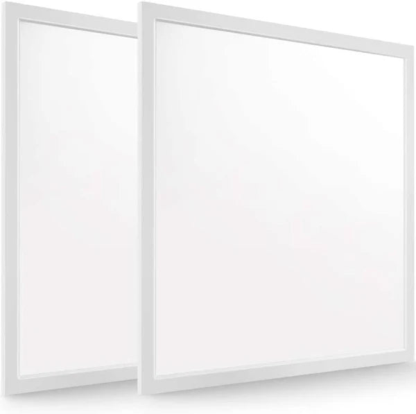 STRAK LED 2X2 Panel Fixture 40Watt, 4000Lumens, DLC CUL/UL Listed, Natural White 4000K, 0-10V Dimming. (PACK-2)